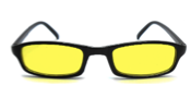 Actor Night Vision Glasses - Black Frame w/ Yellow Lenses